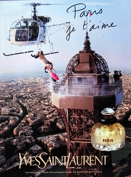 Paris, Yves Saint Laurent parfem